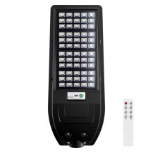Soldrevet LED gadelampe VIA 150W/15000 mAh 3,2V 6000K IP65 + fjernbetjening