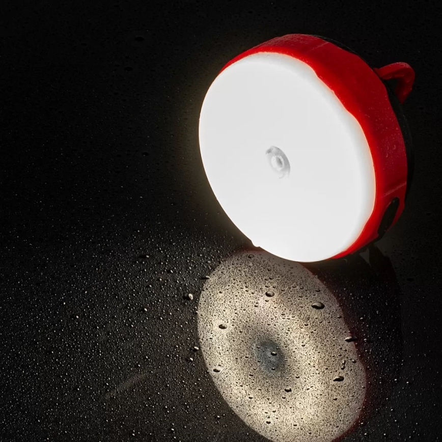Soldrevet LED lommelygte m. powerbank-funktion dæmpbar og genopladelig LED/3W/5V 3000/4000/6500K IPX6 500 skinnende 2000 mAh