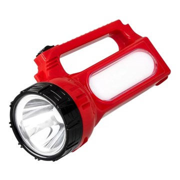 Soldrevet LED lommelygte genopladelig LED/7W/230V 400 skinnende 3200 mAh