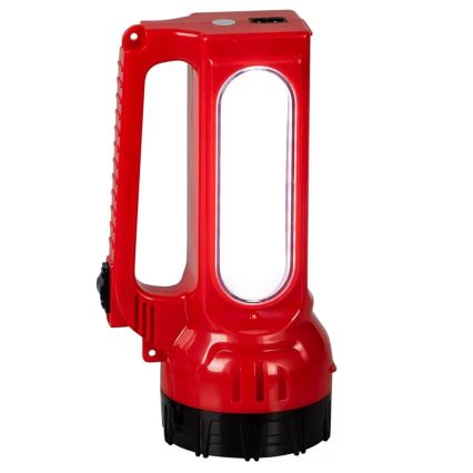 Soldrevet LED lommelygte genopladelig LED/7W/230V 400 skinnende 3200 mAh