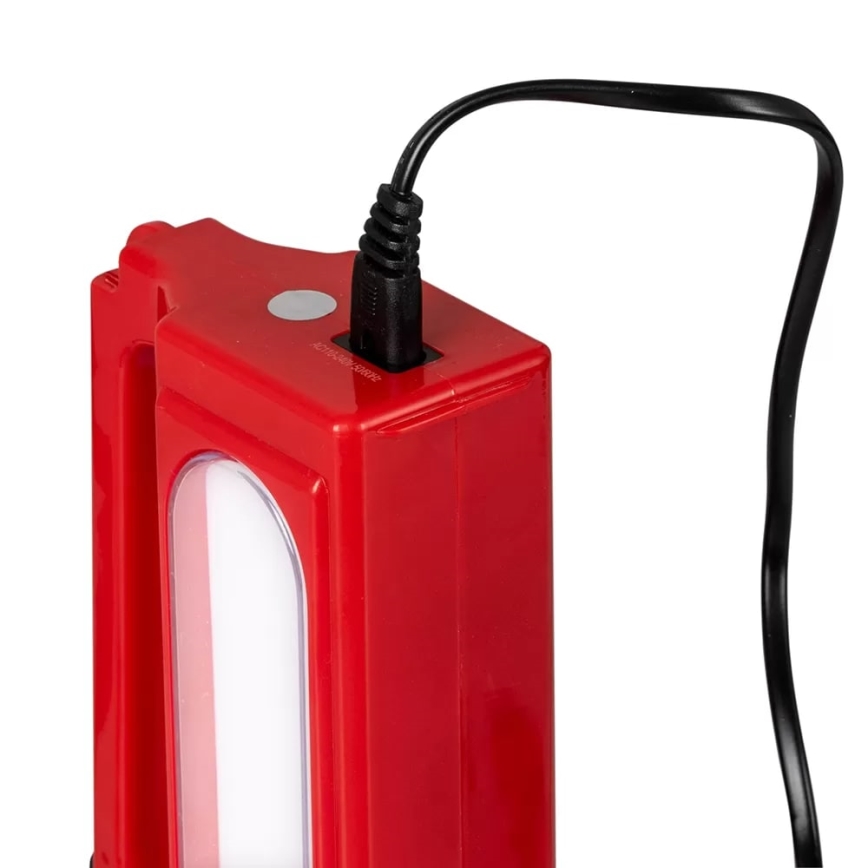 Soldrevet LED lommelygte genopladelig LED/7W/230V 400 skinnende 3200 mAh