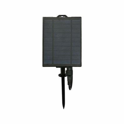 Soldrevet LED lyskæde 15xLED/0,2W/3,7V 15,6 m 3000K IP44
