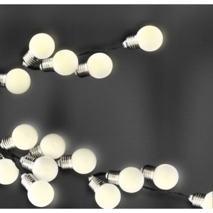 Soldrevet LED lyskæde LED/1,2V 300 mAh 3,8 m IP44
