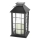 Soldrevet LED pendel LED/0,02W/1,2V 1xAA 2700K IP44 200 mAh sort