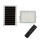 Soldrevet LED projektør dæmpbar LED/15W/3,2V IP65 4000K 12000 mAh hvid + fjernbetjening