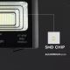 Soldrevet LED projektør dæmpbar LED/16W/3,2V 4000K IP65 + fjernbetjening