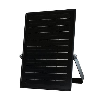Soldrevet LED projektør dæmpbar med sensor LED/10W/3,7V 4000/6000K IP65 3600 mAh + fjernbetjening