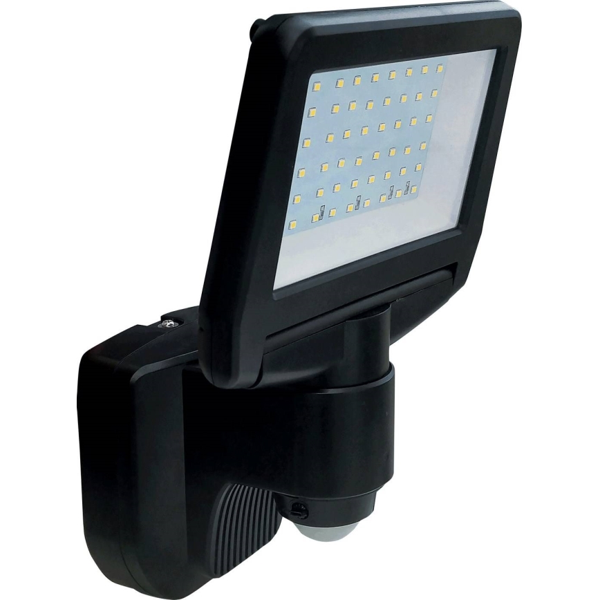 Soldrevet LED projektør m. sensor TOMI LED/10W/7,4V 1800 mAh IP44