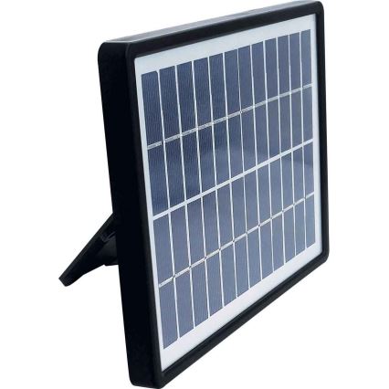 Soldrevet LED projektør m. sensor TOMI LED/10W/7,4V 1800 mAh IP44