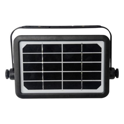 Soldrevet LED projektør m. bevægelses- og skumringssensor EPAD LED/5W/3000 mAh 3,7V 4000K IP65