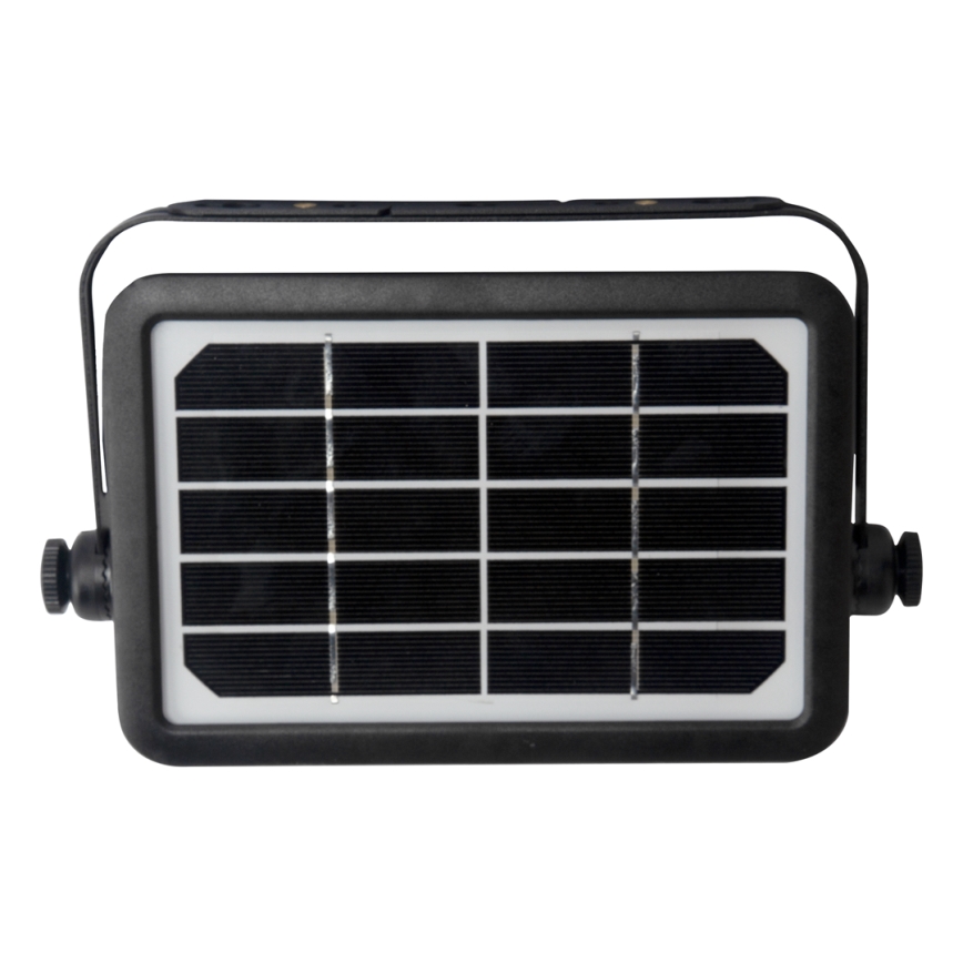 Soldrevet LED projektør m. bevægelses- og skumringssensor EPAD LED/5W/3000 mAh 3,7V 4000K IP65