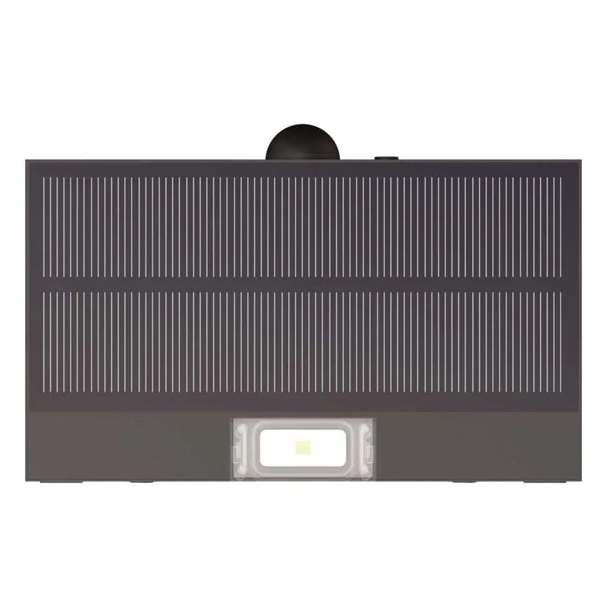 Soldrevet LED projektør med bevægelsessensor LED/3,7V 1200mAh 4000K IP65 sort