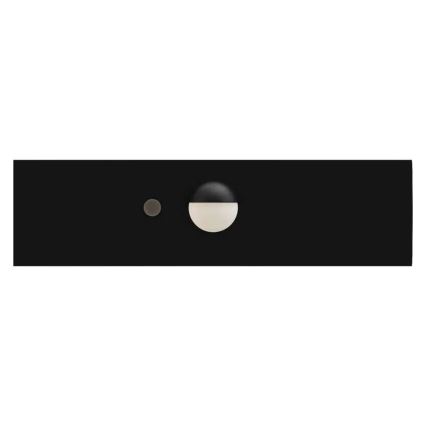 Soldrevet LED projektør med bevægelsessensor LED/3,7V 1200mAh 4000K IP65 sort