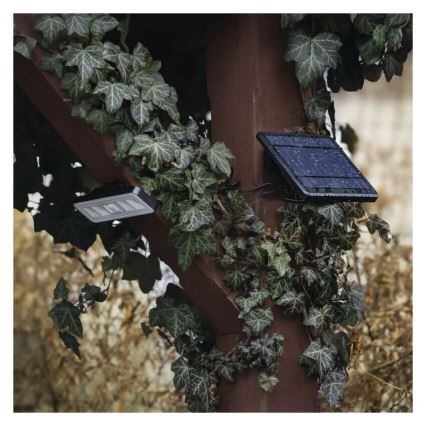Soldrevet LED projektør med bevægelsessensor LED/3,7V 2500mAh 4000K IP54