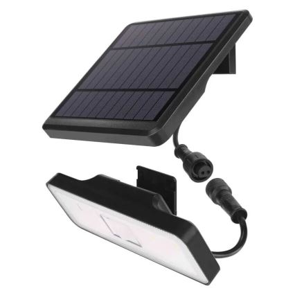 Soldrevet LED projektør med bevægelsessensor LED/3,7V 2500mAh 4000K IP54