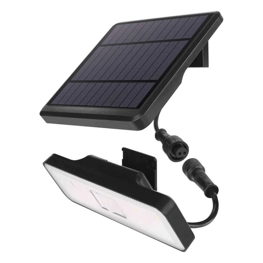 Soldrevet LED projektør med bevægelsessensor LED/3,7V 2500mAh 4000K IP54