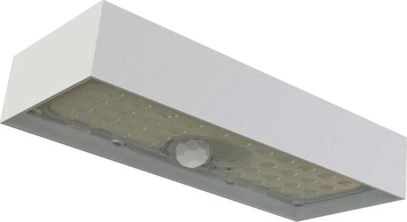 Soldrevet LED projektør med bevægelsessensor LED/3,7V 3000mAh 4000K IP65 hvid