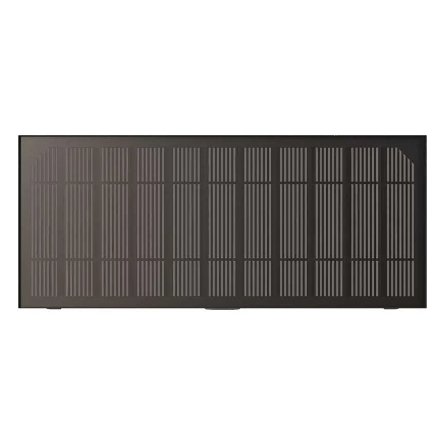 Soldrevet LED projektør med bevægelsessensor LED/3,7V 3000mAh 4000K IP65 sort