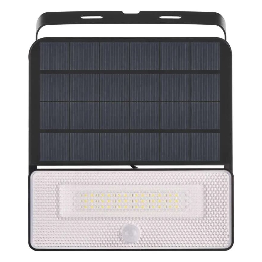 Soldrevet LED projektør med bevægelsessensor LED/3,7V 3600mAh 4000K IP54