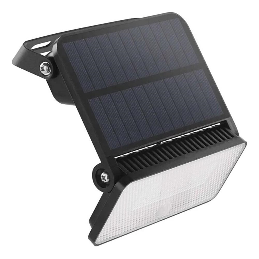 Soldrevet LED projektør med bevægelsessensor SOLO LED/3,7V 2000mAh 4000K IP54