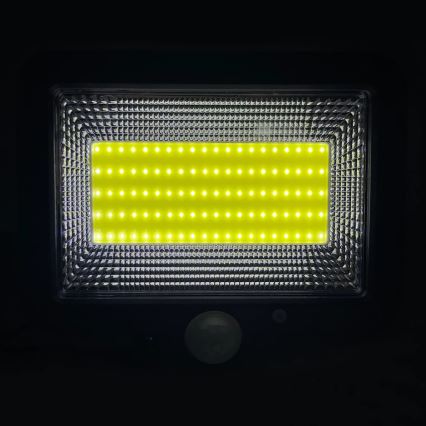Soldrevet LED projektør med sensor DUO LED/1W/3,7V 1200 mAh IP44