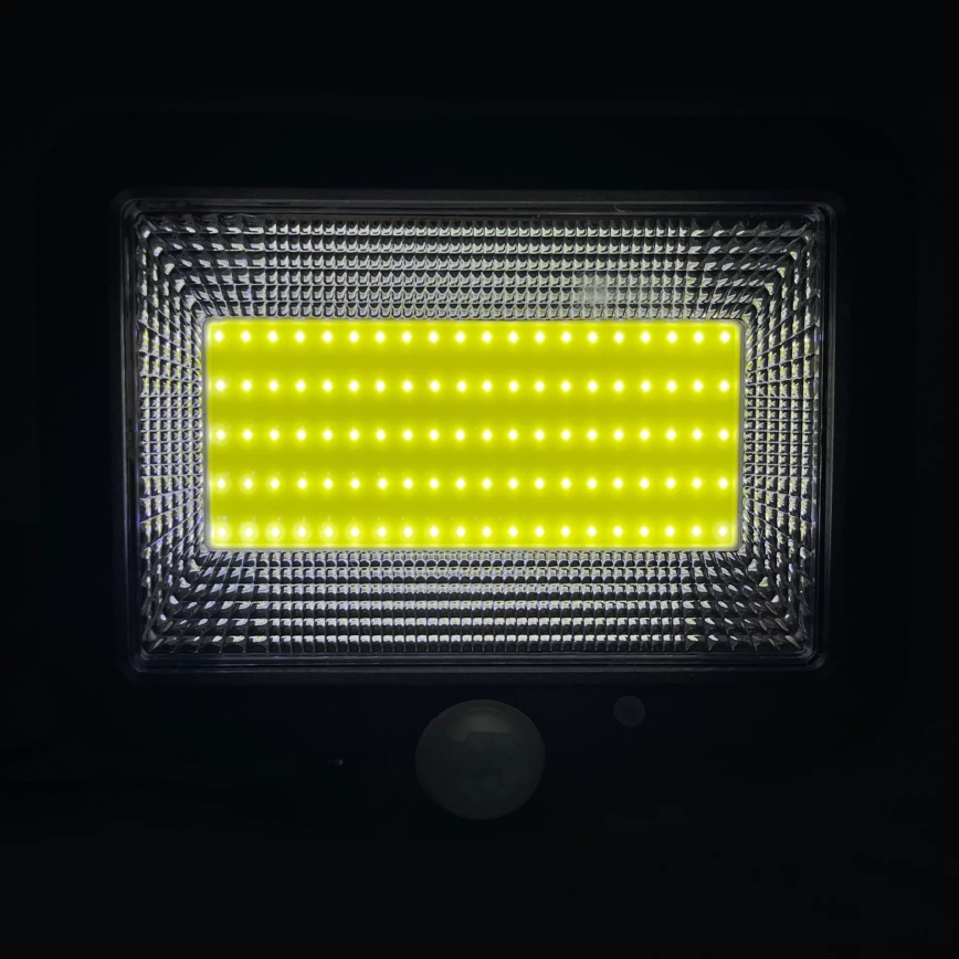 Soldrevet LED projektør med sensor DUO LED/1W/3,7V 1200 mAh IP44
