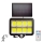 Soldrevet LED projektør med sensor INTEGRA LED/3W/3,7V 1200 mAh IP44 + fjernbetjening