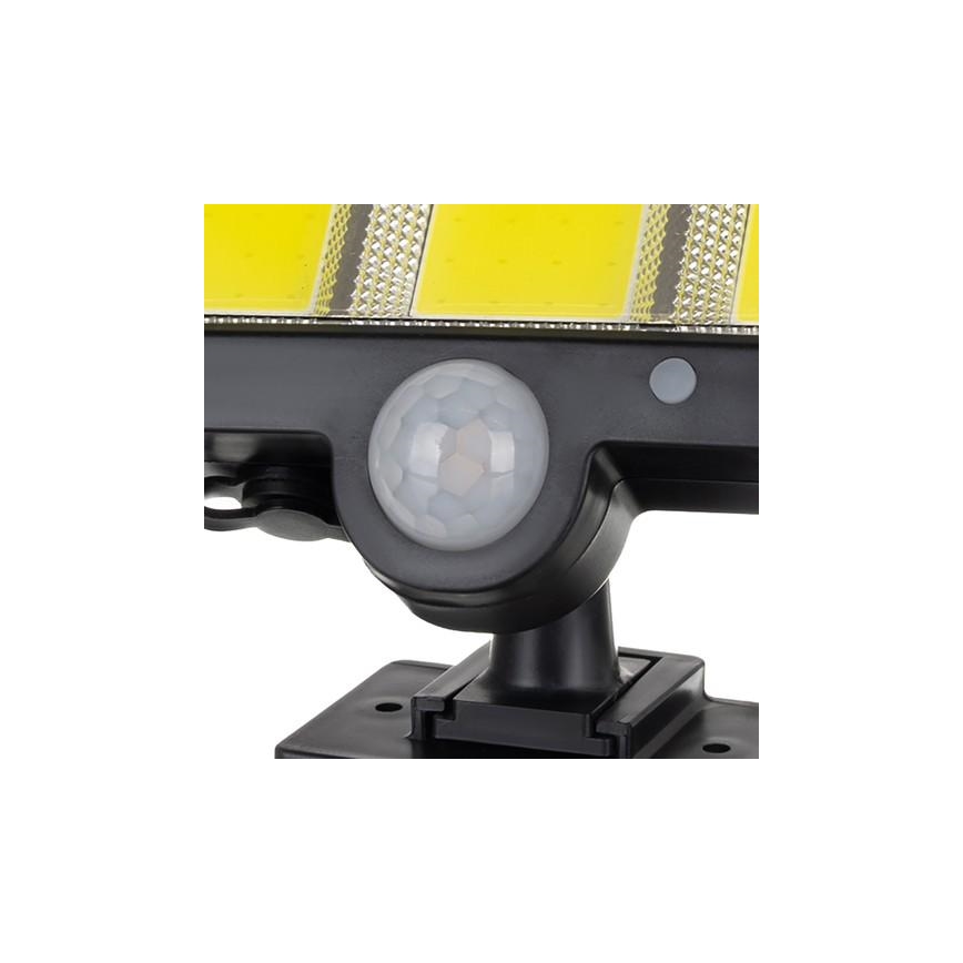 Soldrevet LED projektør med sensor INTEGRA LED/3W/3,7V 1200 mAh IP44 + fjernbetjening