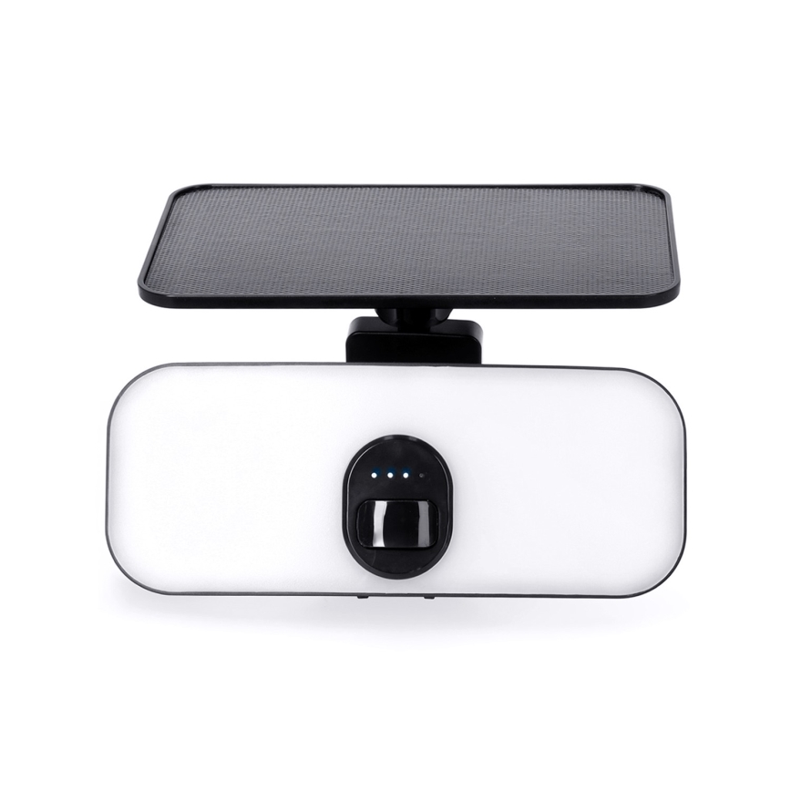 Soldrevet LED projektør med sensor LED/13W/3,7V IP65 4000K 4000 mAh
