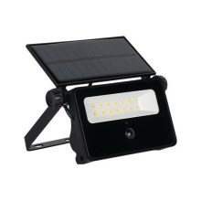 Soldrevet LED projektør med sensor LED/20W/5,5V IP65