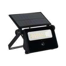 Soldrevet LED projektør med sensor LED/30W/5,5V IP65