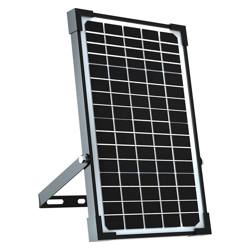 Soldrevet LED projektør med sensor LED/30W/6,4V 4000K + fjernbetjening
