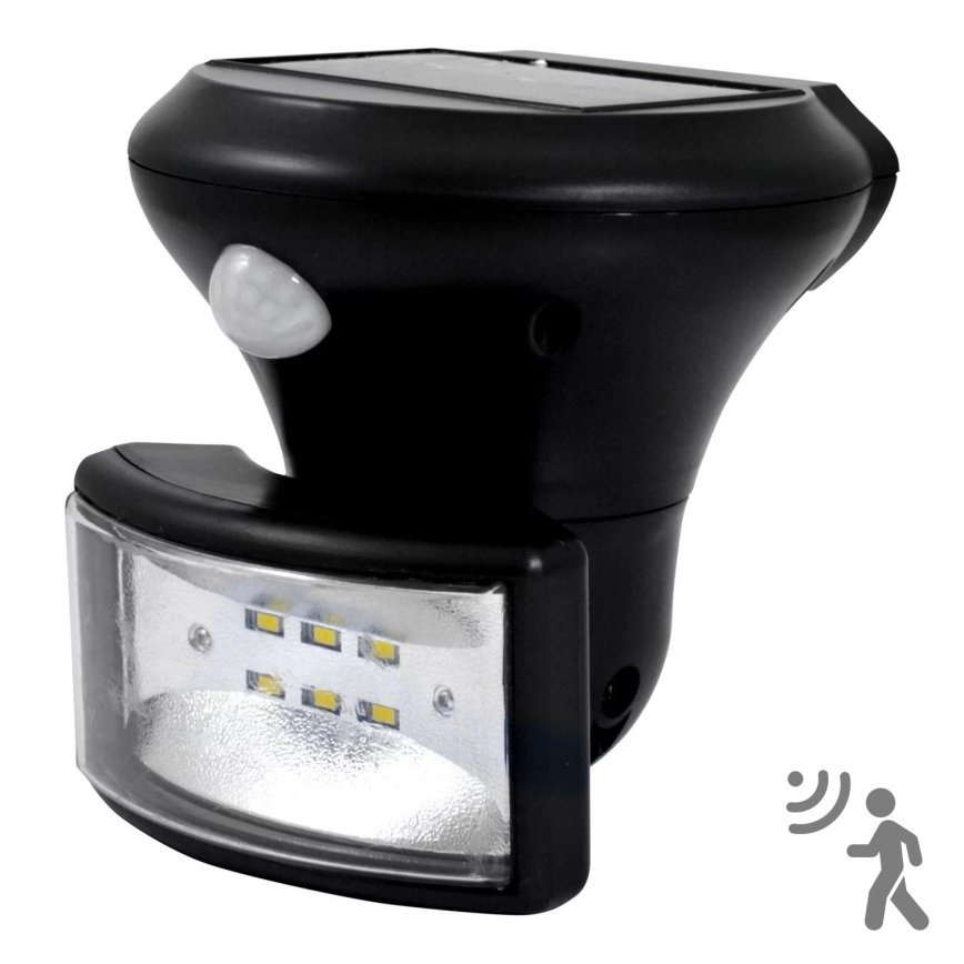 Soldrevet LED projektør med sensor LED/5W/3,7V 2000 mAh IP44