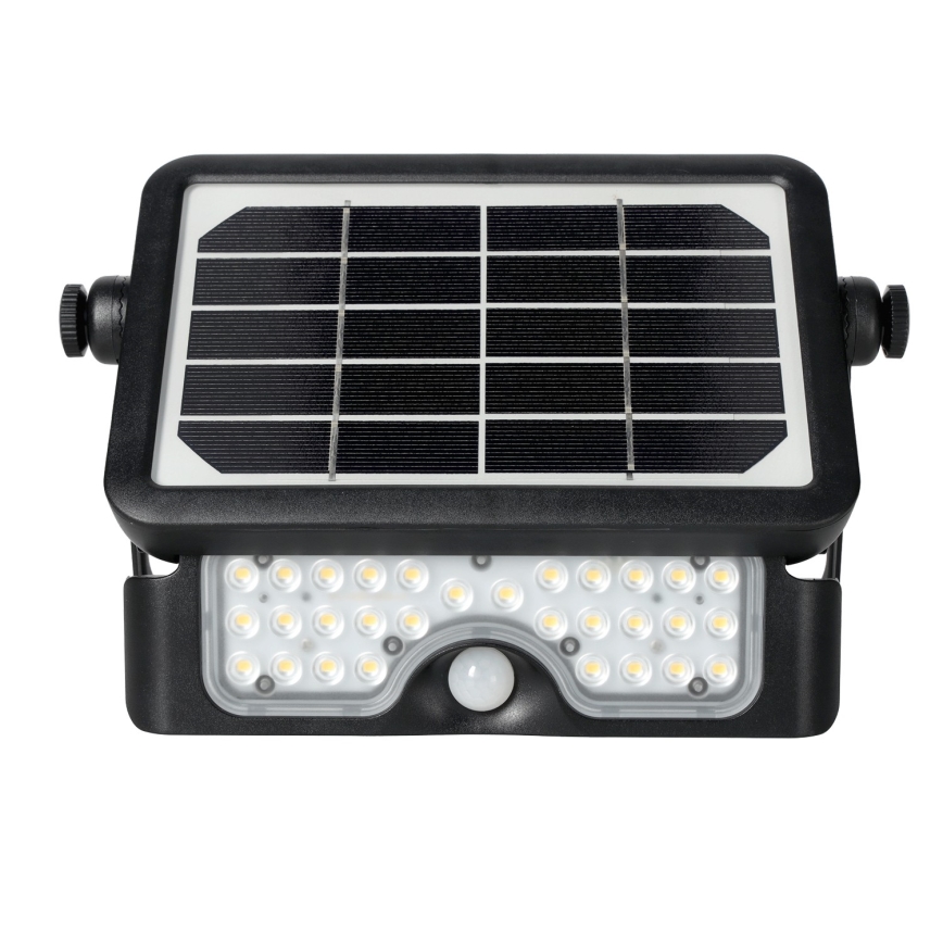 Soldrevet LED projektør med sensor LED/5W/3,7V 4000K IP65 3000 mAh
