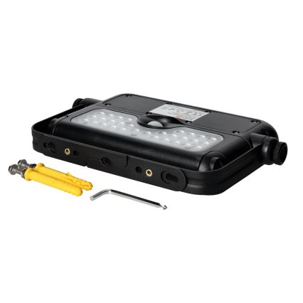 Soldrevet LED projektør med sensor LED/5W/3,7V 4000K IP65 3000 mAh