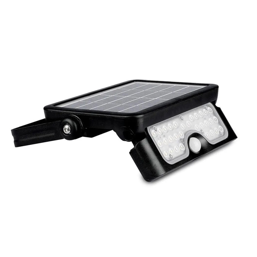 Soldrevet LED projektør med sensor LED/5W/3,7V IP65 4000K 3000 mAh