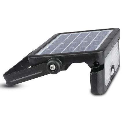 Soldrevet LED projektør med sensor LED/5W/3,7V IP65 4000K 3000 mAh