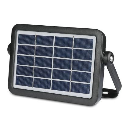 Soldrevet LED projektør med sensor LED/5W/3,7V IP65 4000K 3000 mAh