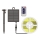 Soldrevet LED strip dæmpbar LED/1,2W/3,7V 3000K IP67 1500 mAh 5 m + fjernbetjening
