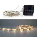 Soldrevet LED strip LED/1,2V 5 m 80 mAh IP44