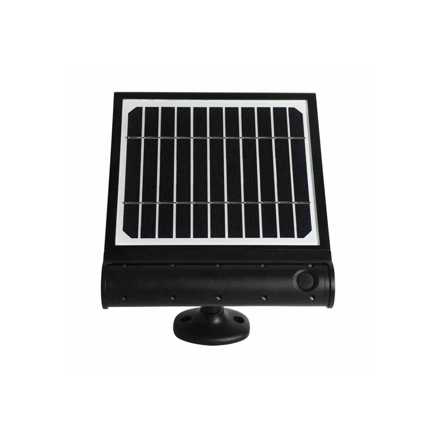Soldrevet LED væglampe med bevægelsessensor LED/8W/3,7V 4000 mAh 4000K IP65