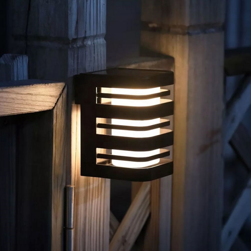 Soldrevet LED væglampe AGIDE LED/1,2V 300 mAh IP44