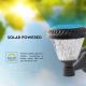 Soldrevet LED væglampe dæmpbar LED/0,8W/5,5V 3000/4000/6400K IP44 + fjernbetjening