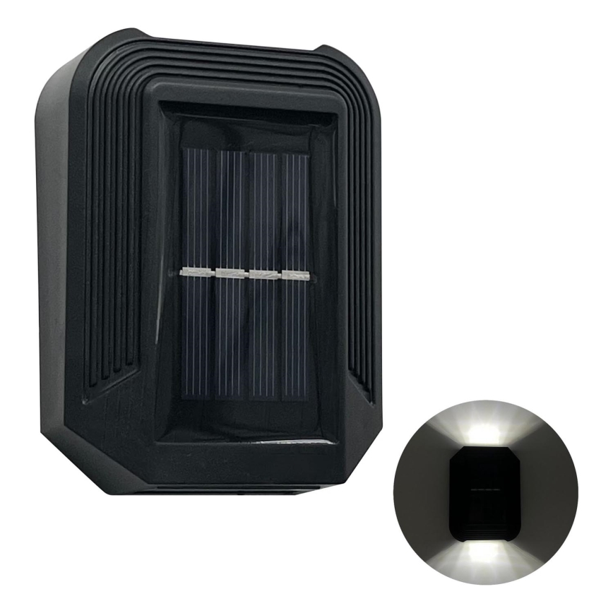 Soldrevet LED væglampe LUCE LED/1,2V 400 mAh IP44