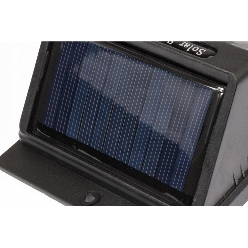 Soldrevet LED væglampe med sensor LED/0,55W/3,7V 1200 mAh IP65