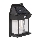 Soldrevet LED væglampe med sensor LED/1W/230V 1200 mAh IP65