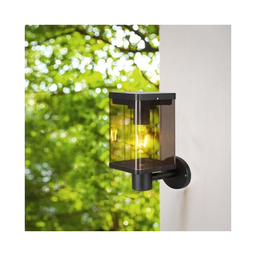 Soldrevet LED væglampe med sensor LED/2,5W/3,7V 3000K IP54