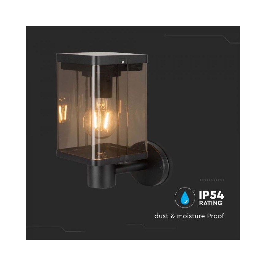 Soldrevet LED væglampe med sensor LED/2,5W/3,7V 3000K IP54