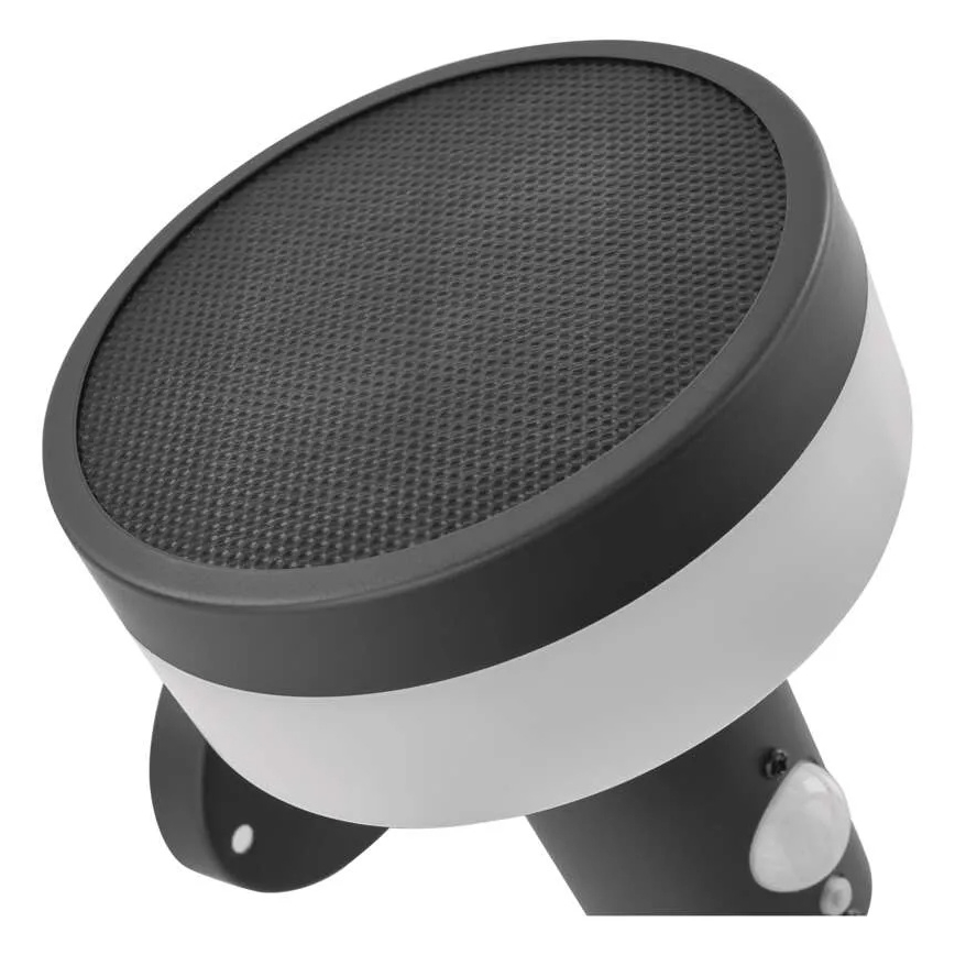 Soldrevet LED væglampe med sensor LED/2W/3,7V 1200 mAh IP44