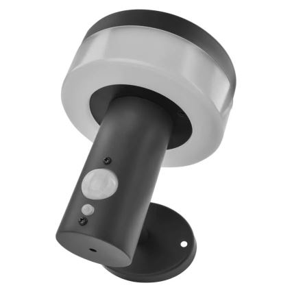Soldrevet LED væglampe med sensor LED/2W/3,7V 1200 mAh IP44